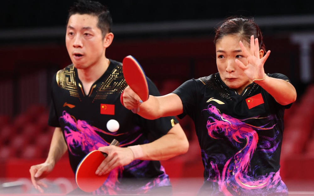 关于法国乒乓球队险胜奥地利乒乓球队，水谷隼统治全场的信息